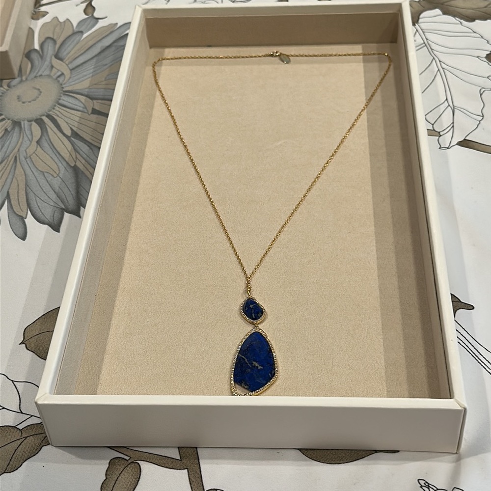 New Marcia Moran Lapis necklace